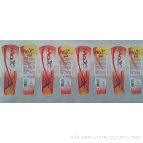 PE Adhesive Plastic Cosmetic Bottle Labels Sets For Packing